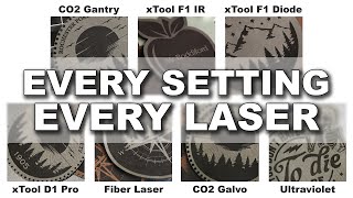 The ULTIMATE Laser Guide to Leatherette  Cutting AND Engraving [upl. by Wilson]