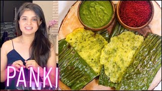 Panki Recipe How to make Panki  Snack Recipe  Rice Panki Easy to make  Yummy Gujrati Snack [upl. by Brentt802]