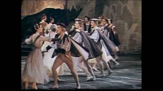 Tchaikovsky Swan Lake  Bolshoi TheatreFayer 1957 [upl. by Arakaj]