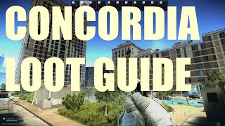 Concordia LOOT GUIDE  Escape From Tarkov [upl. by Nalid]