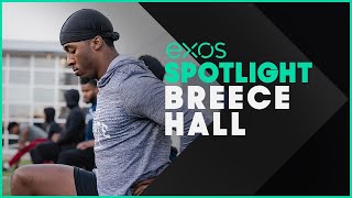 Get To Know Breece Hall 2022 NFL Combine Athlete  Exos Sports [upl. by Ahkos178]