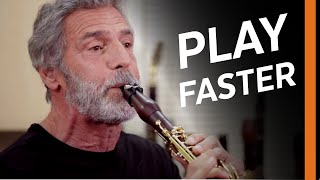 How to Play Faster on the Clarinet with Jazz Artist Eddie Daniels [upl. by Nollahs]