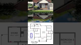 3 Bed Rooms House home housedesign architecture [upl. by Yeung]