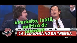 Javier Milei totalmente sacado contra un diputado del PRO Intratables 150518 [upl. by Desmund591]