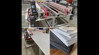 Edge Sealing Machine for PP Bubble Guard Pallet Sleeves [upl. by Merralee]