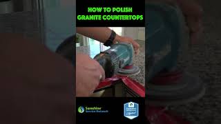 Granite counter polishing at home [upl. by Neleh]