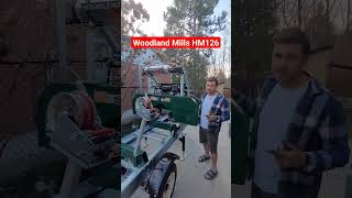 I bought a sawmill this is the Woodland Mills HM126 sawmill reno sawmills saws tools timber [upl. by Annais]