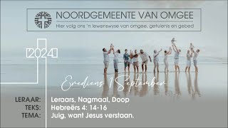 Erediens 9h00 Sondag 1 September 2024 Ds Deon Groenewald [upl. by Tolecnal]