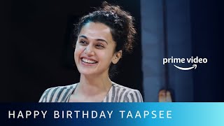 Happy Birthday Taapsee Pannu  Amazon Prime Video shorts [upl. by Remy956]