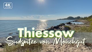 Thiessow am südlichsten Strand von Mönchgut  Rügen Urlaub 2021 4K Walk [upl. by Floyd]