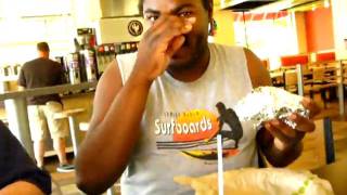 jerome hickman jr at Qdoba restaurant 5152010 [upl. by Raven665]