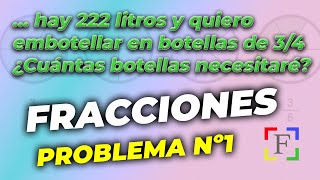 🙄🎇🎇Problema de FRACCIONES 🎇🎇😎😁😍1ºESO 01037 [upl. by Chan]