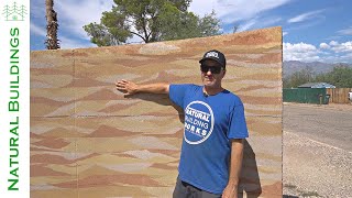 How To BUILD A RAMMED EARTH WALL Sustainable amp STRONG [upl. by Atinad]