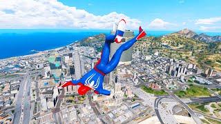 GTA 5 Crazy Ragdolls  Spiderman by GTA Expensive SpiderManFails [upl. by Borman647]