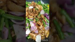 String Beans Chicken recipe chiness String Beans Chicken banany ka trika shorts shortsfeed [upl. by Chapa536]