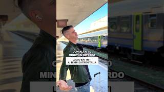 BATTISTI feat TRENITALIA 😂🚂 parodia divertente [upl. by Diana405]