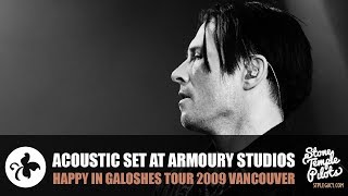 HAPPY IN GALOSHES TOUR ARMOURY STUDIOS 2009 VANCOUVER SCOTT WEILAND BEST HITS [upl. by Trey319]