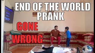 END OF THE WORLD PRANK ON 5 YEAR OLD GONE WRONG [upl. by Ahsiyt831]