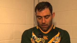 Cam Smith Post match after Australias 342 win over Fiji [upl. by Allx]