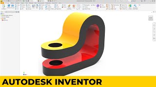 Autodesk Inventor Tutorial 12  FullRoundFillet hole [upl. by Carmina603]