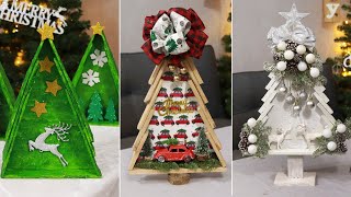 22 Easy DIY Wooden Christmas Tree Decorations 2023  Christmas Craft [upl. by Adlemi892]