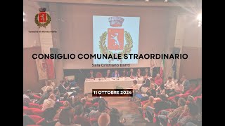 Consiglio Comunale Montemurlo 11 ottobre 2024 [upl. by Odranar]