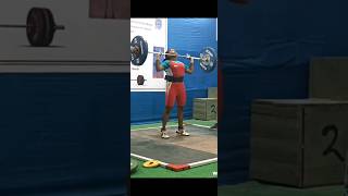 Clean amp jerk 65kg W45kg youth shorts shortsvideo youtubeshorts weighlifting cleanandjerk [upl. by Eirollam139]