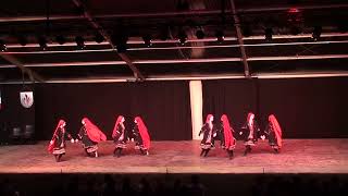 Georgian Folk Dance Group quotMARULAquot France Montoire 2024 [upl. by Ennayoj324]