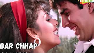 Khabar Chhap Jaayegi Varsha Akshay Kumar Songs Kumar Sanu Super Hit Romantic Songs Hatyta [upl. by Ellehcer]