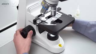 Microscopy set up and tutorial by SWIFT Stellar 1 Pro Compound microscope [upl. by Desdemona]