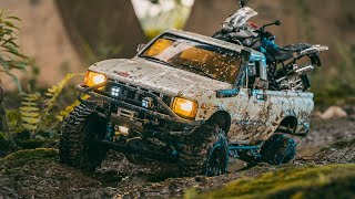 Rc Crawler RC4WD TOYOTA Hilux Off Road Mud 4x4 Rc Cars ep1 [upl. by Eerak]