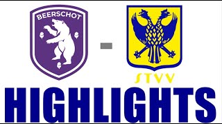 K Beerschot VA  STVV 03 Highlights  Pro League 202425 [upl. by Lewis]