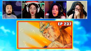 Vegeta se Explode  4 Pessoas Reagindo  Dragon Ball Z  EP 237 [upl. by Enalahs]