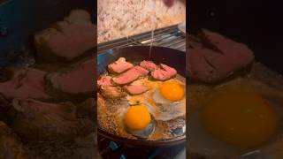 Lamb and duck eggs carnivore breakfast [upl. by Nitreb]