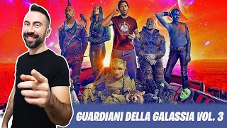 GUARDIANI DELLA GALASSIA VOL 3 ► RECENSIONE [upl. by Nichola]