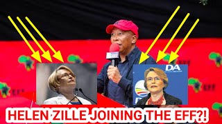 Helen Elizabeth Zille To Join The EFF Shocking Political Move [upl. by Lilith]