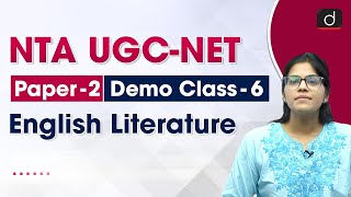 UGCNET Paper2English Literature  Demo Class06  Drishti Teaching Exams [upl. by Atonsah415]