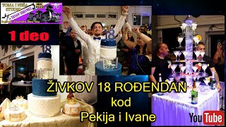 ZIVKOV 18 kod Pekija i Ivane 1 deo Dizeldorf Cunami Bend Joca Piromanac Kiki studio Toma Nesa [upl. by Balbur]