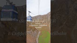 samnaun luftseilbahn ischgl switzerland seilbahn cablecar doppelstock autumn [upl. by Isyad]