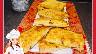 FAINA DE CHOCLO Y PANCETA FACIL🌽🥓🧀 EASY CORN AND BACON FAINA 🌽🥓🧀 [upl. by Deanna712]