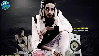 Alkaline Mix 2021 Clean  Alkaline Dancehall Mix 2021  DJ Treasure Best of 2017  18764807131 [upl. by Eanom219]