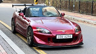 S2000 Voltex Swan Neck GT Wing amp JDP rear diffuser amp sfactor fabrication front splitter [upl. by Eleanora]