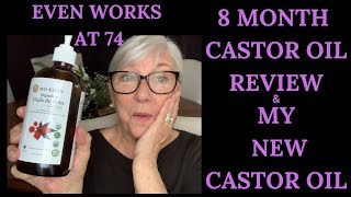 8 MONTHS CASTOR OIL REVIEW amp MY NEW CASTOR OIL [upl. by Eirojram]