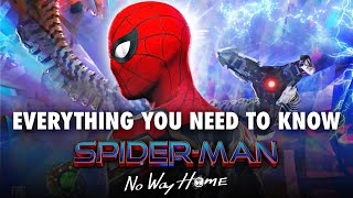 Everything You NEED to Know Before Watching SpiderMan No Way Home [upl. by Borchers]