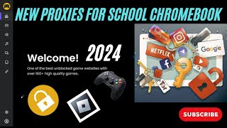 New Proxies For School Chromebook 2024  Syces Game Shack [upl. by Relyhcs]