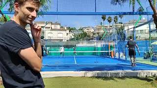 Padel Open Sanremo 10k  Eremin Sardella vs Vaccari Bulgarini [upl. by Derry]