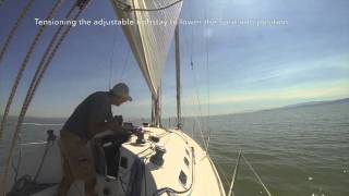 Trogear Bowsprit Bobstay Adjustment [upl. by Bonne]