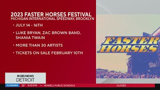 Faster Horses Festival reveals 2023 lineup for quotParty of the Decadequot [upl. by Schouten]