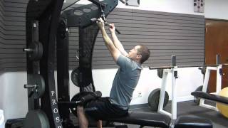 How To Lat Pulldown  Supinated  Palms Facing You Grip  Lat Workout and Back Exercise  HASfit [upl. by Arlynne45]