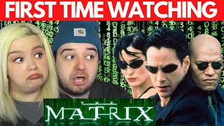 THE MATRIX 1999  MOVIE REACTION  FIRST TIME WATCHING [upl. by Airbma983]